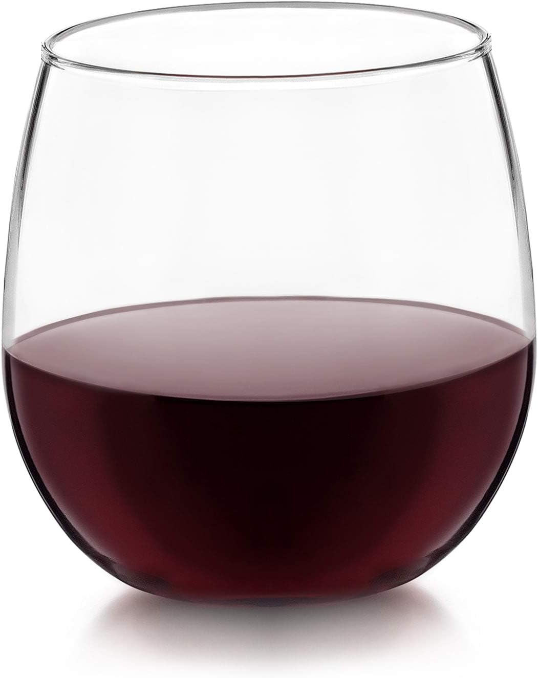 Elegant 12-Piece Stemless Wine Glass Set for Red and White Wines - Perfect for Every Occasion