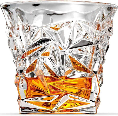 Elevate Your Whiskey Experience: Premium Whiskey Stones Set with 2 Elegant Glasses and 8 Reusable Stainless Steel Ice Cubes - Perfect Gift for Men on Birthdays, Anniversaries, and Special Occasions