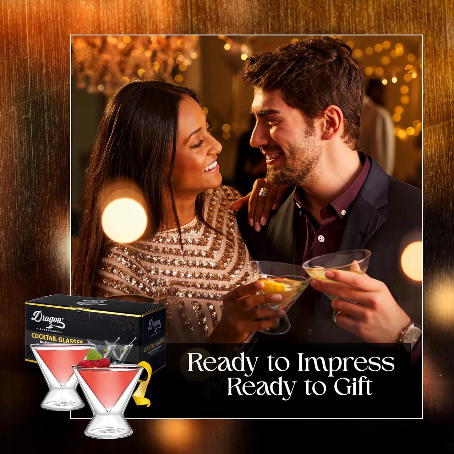 Elevate Your Cocktail Experience with Our Stylish 7 Oz Stemless Martini Glass Set - Perfect for Parties and Gift Giving!