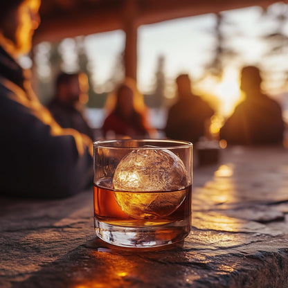 Elevate Your Drinks with Our Large Silicone Ice Sphere Mold – Perfect for Cocktails, Whiskey, and More!