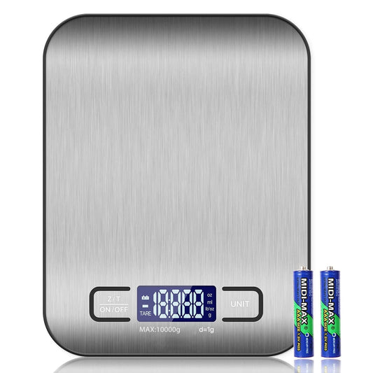 Precision Digital Food Scale - 22Lb Capacity for Effortless Weight Loss, Baking, Cooking, and Meal Prep with Easy-to-Read LCD Display