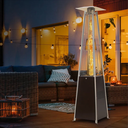 Elevate Your Outdoor Experience with Our 48,000 BTU Bronze Pyramid Patio Heater