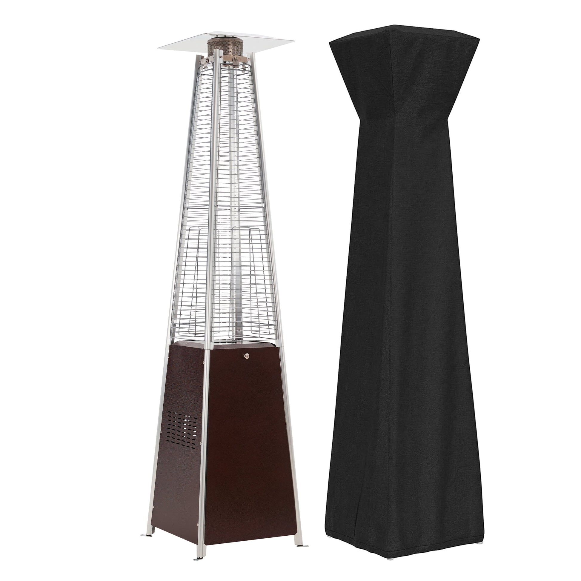 Elevate Your Outdoor Experience with Our 48,000 BTU Bronze Pyramid Patio Heater